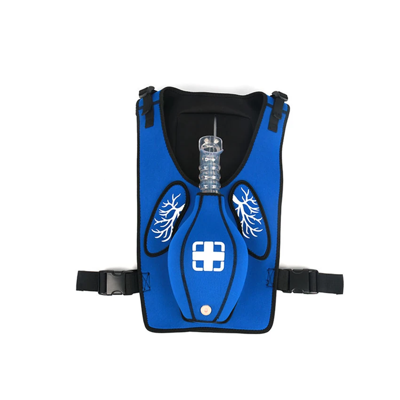 Heimlich First Aid Vest Infarction Training Device Tracheal Obstruction Blockage