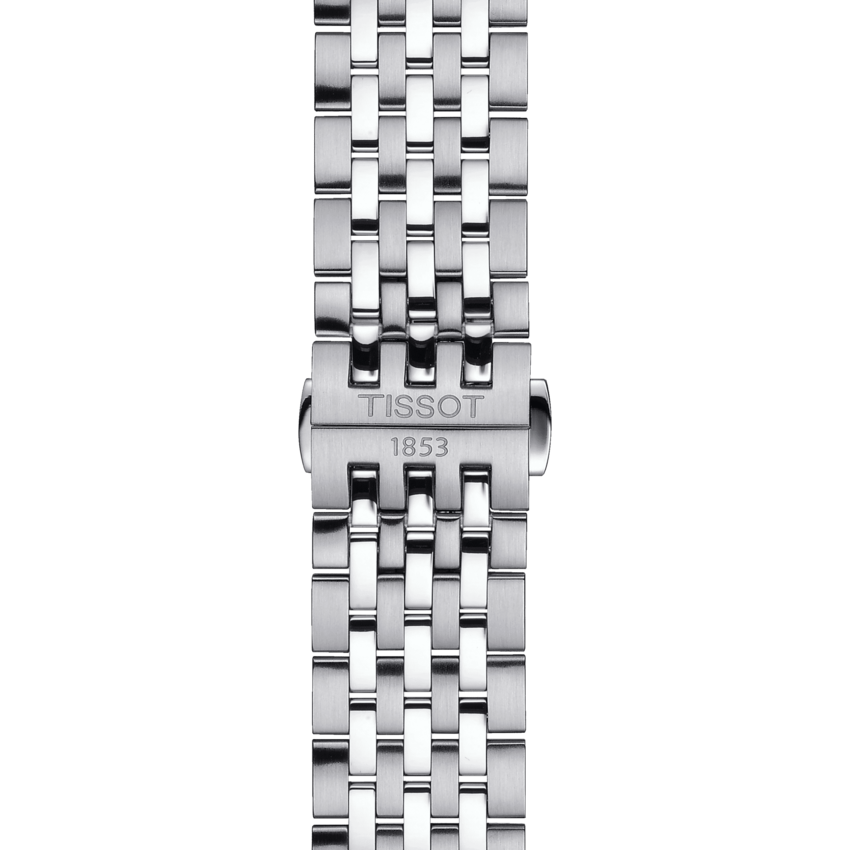 Pre-owned Tissot Tradition 5.5 Slim Stainless Steel 39mm Quartz Watch T0634091101800