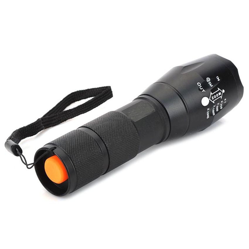 10000LM XML T6 Lampe de poche domicile Éclairage zoomable Torche 18650 batterie