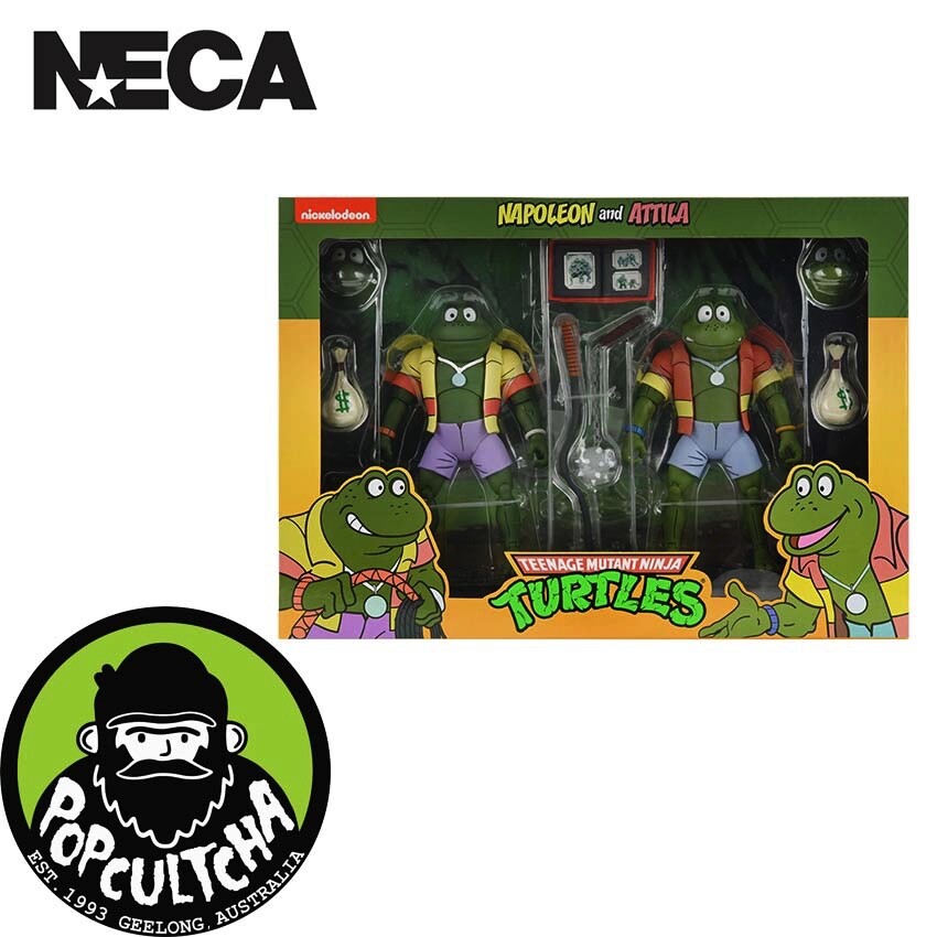 NECA TMNT ナポレオン アッチラ フィギュア パンクフロッグス ネカ NECA TMNT Ninja Turtles Napoleon Attila Genghis Rasputin