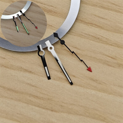 For NH35/NH36 Movement Mechanical Watch Hands 13mm BGW9 Luminous Watch Pointer