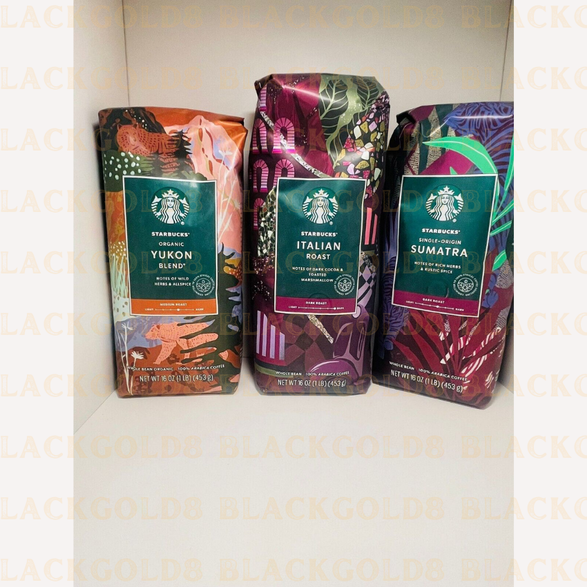 STARBUCKS WHOLE BEAN COFFEE CHOOSE YOUR FAVORITE BLEND