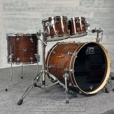DW Performance 4pc Drum Set w/22''BD Walnut Lacquer - DCP Exclusive!
