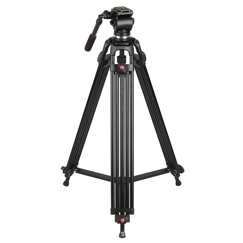 JY0508 Professional Camera Tripod Video Tripod/Dslr Hydraulic Damping Tripod Flu