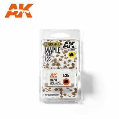 Maple Dead Leaves Leaf 1:35 MODELING DIORAMA AK INTERACTIVE 8104 Winter