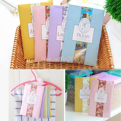 Wardrobe Fragrance Bag Drawer Sachet Scented Perfume Pouch Home