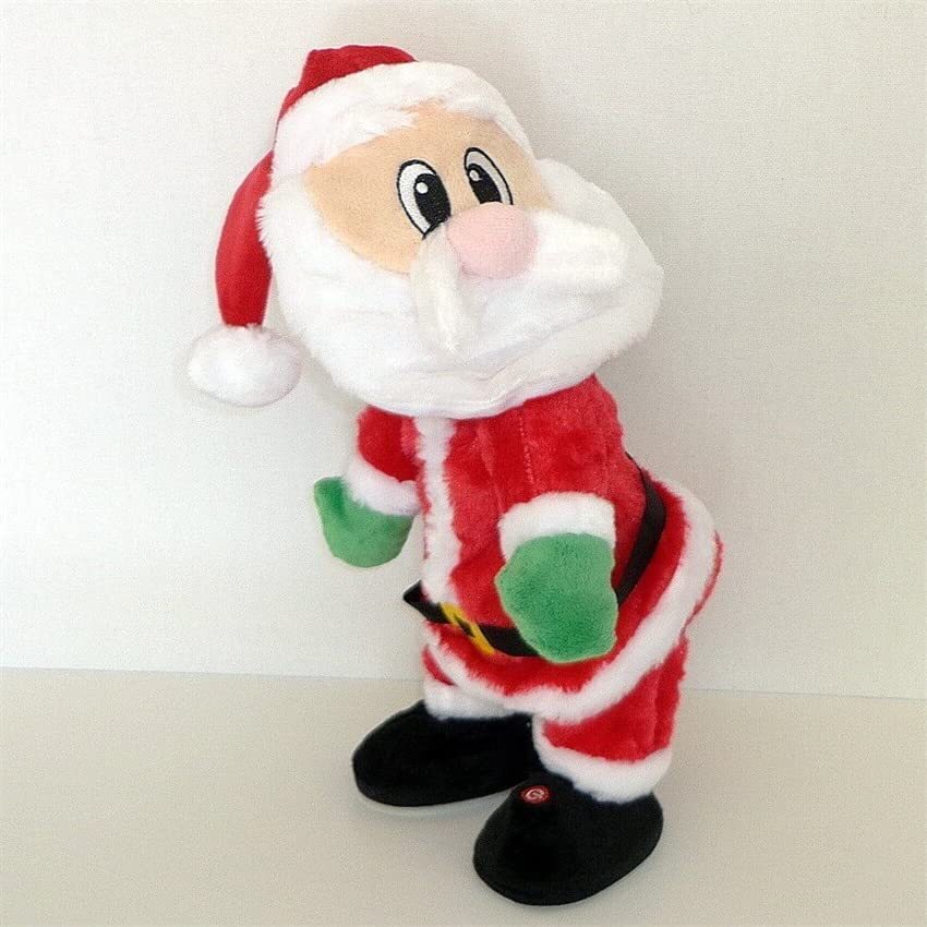 Dancing Santa Claus Doll Electric Musical Toy Twerking Singing Christmas Gift