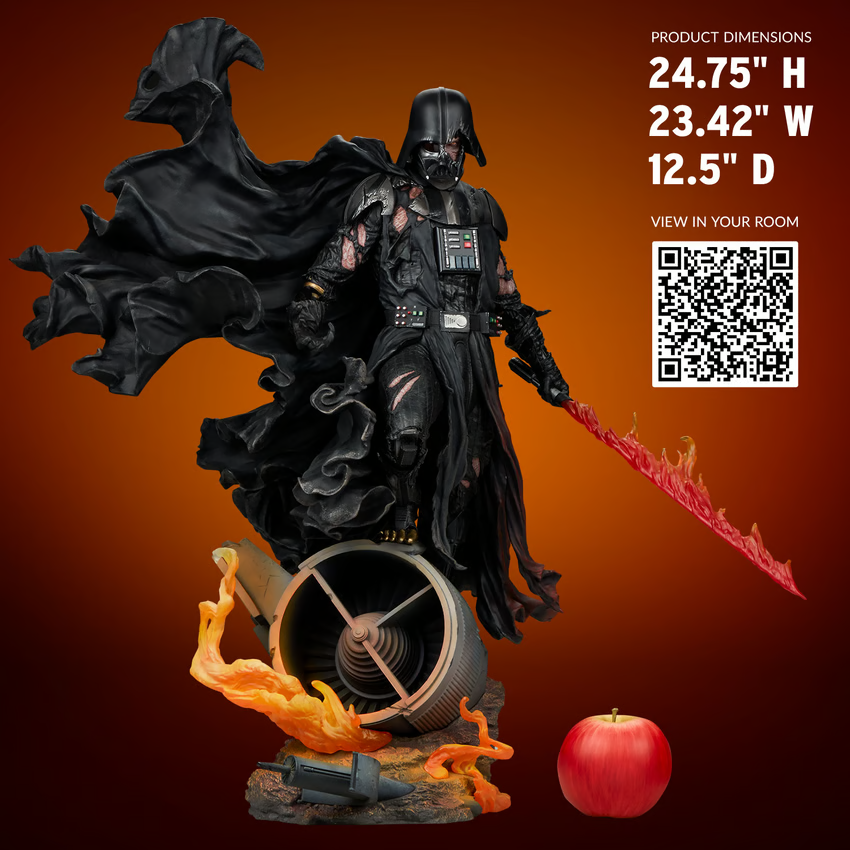 Star Wars Darth Vader Mythos Exclusive Statue Sideshow Star Wars Darth Vader Mythos Exclusive Statue Sideshow