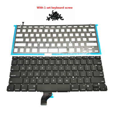 New US Keyboard Backlight Screws for MacBook Pro Retina 13'' A1502 2013 2014 2015