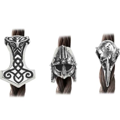 Alchemy Gothic Norsebraid hair beads ABR5 +2