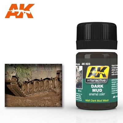 AK INTERACTIVE 014 Enamel Effect - WINTER STREAKING GRIME 35ml