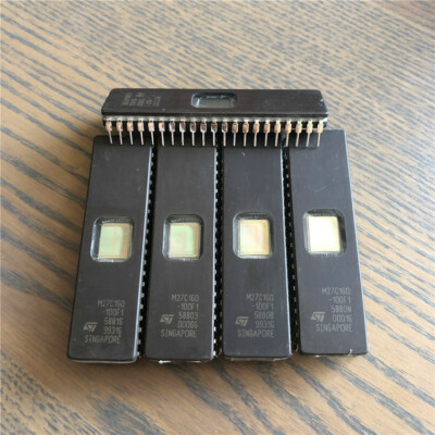 Puce Mémoire EPROM M27C160-100F1 DIP-42 16Mbit 100ns - Vente à L'unité Ou Par Lot