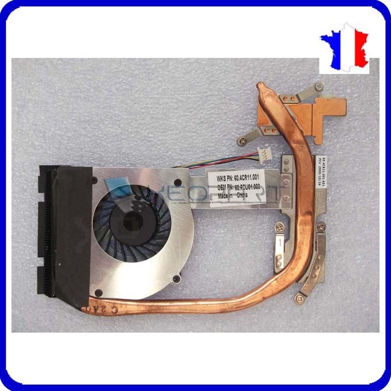 Radiateur + Ventilateur Pour Acer Aspire Dfs400805l10t  Heatsink / Fan Ventirad