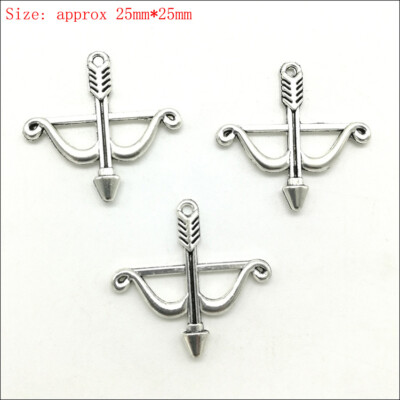 Antique Silver Charms Pendants Carfts Jewelry Finding DIY 101 Styles Optional