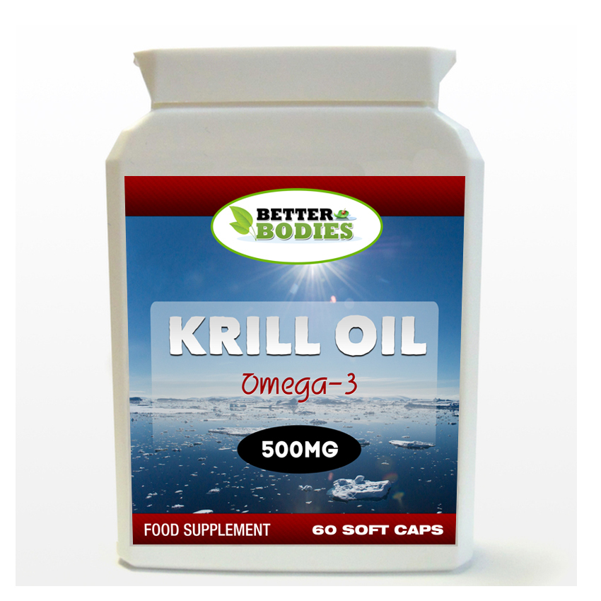RED Krill Oil SUPERBA EXTRA STRENGTH 500mg 60 Capsules Better Bodies eBay