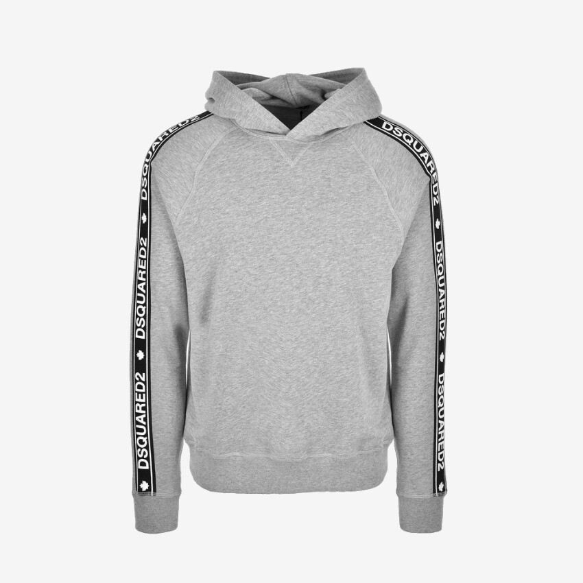 DSQUARED2 italy製 damage design sweat Luxury sweatshirt for men - Sweatshirt Dsquared2 with paint