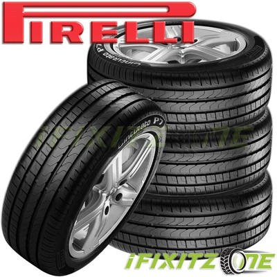 4 Pirelli Cinturato P7 225/60R17 99V Tires, UHP, High Performance, Summer, New