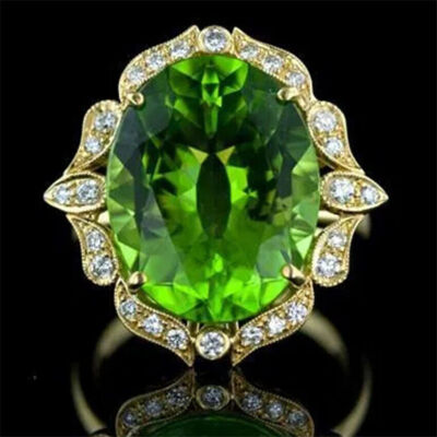 Gorgeous 925 Silver Filled Cubic Zircon Rings Women Jewelry Wedding Gift Sz 6-10