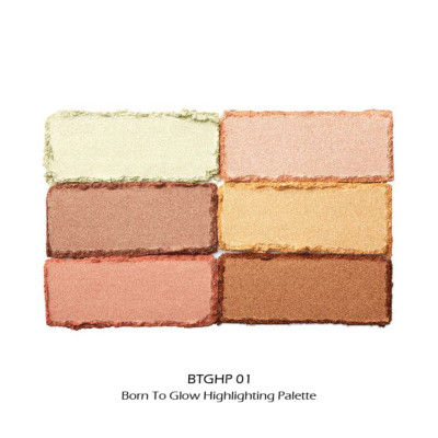 1 NYX Born to Glow Highlighting Palette - Silky Shade "BTGHP01"*Joy's cosmetics*