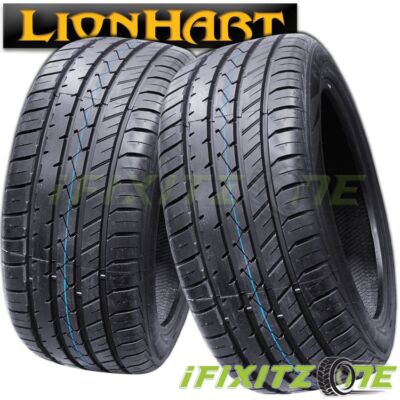2 Lionhart LH-FIVE 245/35ZR20 95W Tire, 320AA, Performance, All Season, 30K MILE