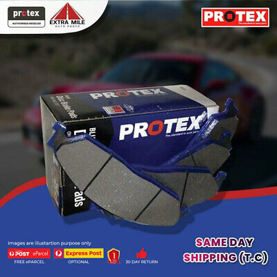 Protex Blue Brake Pad Set Front For Peugeot 207 1.4 (53kw) Ptl 06-19 