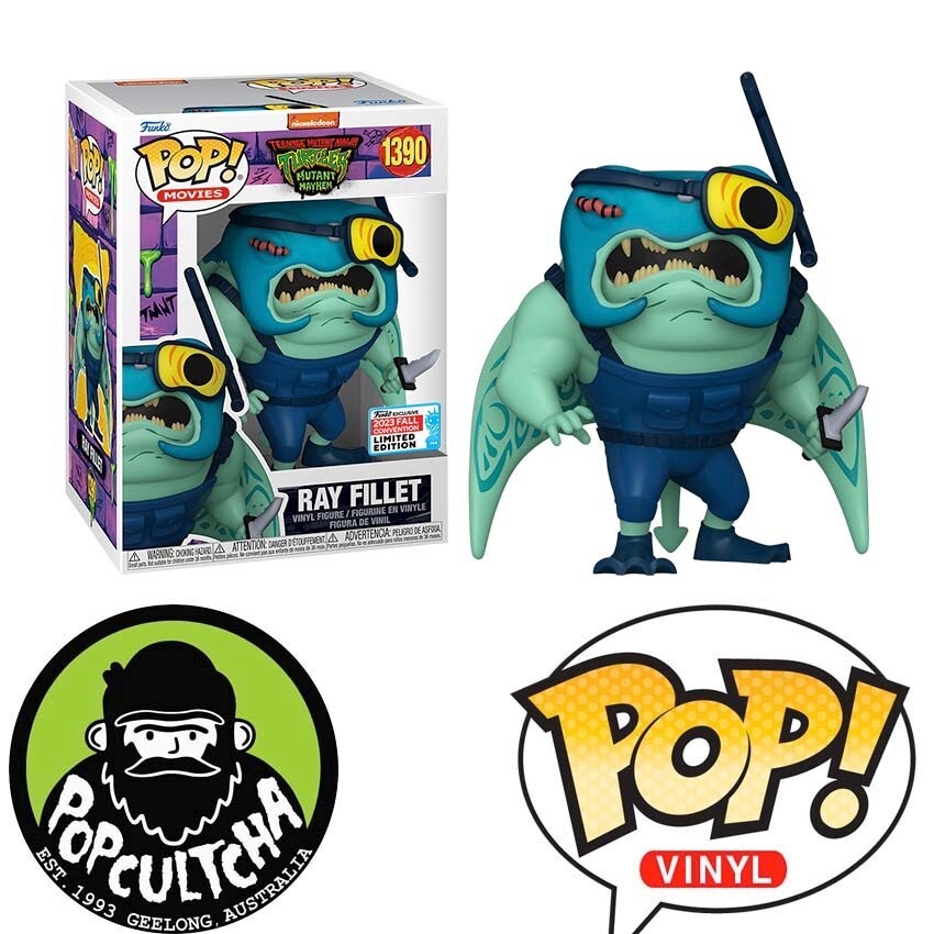 TMNT: Mutant Mayhem - Ray Fillet Pop! Vinyl Figure (2023