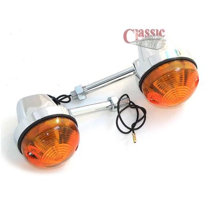 TRIUMPH T120 T90 T100 T140 T160 FLASHERS LUCAS STYLE