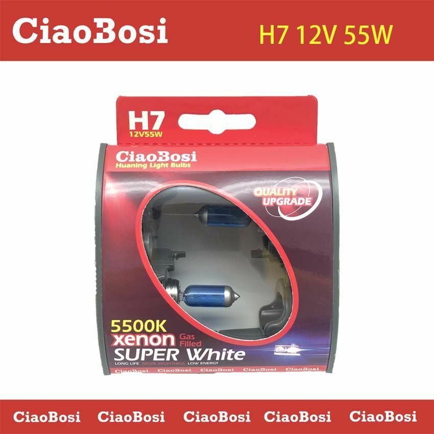 Coppia Lampadine Lampade Auto Moto Xenon H7 12V 55W 5500k C-186277 linq