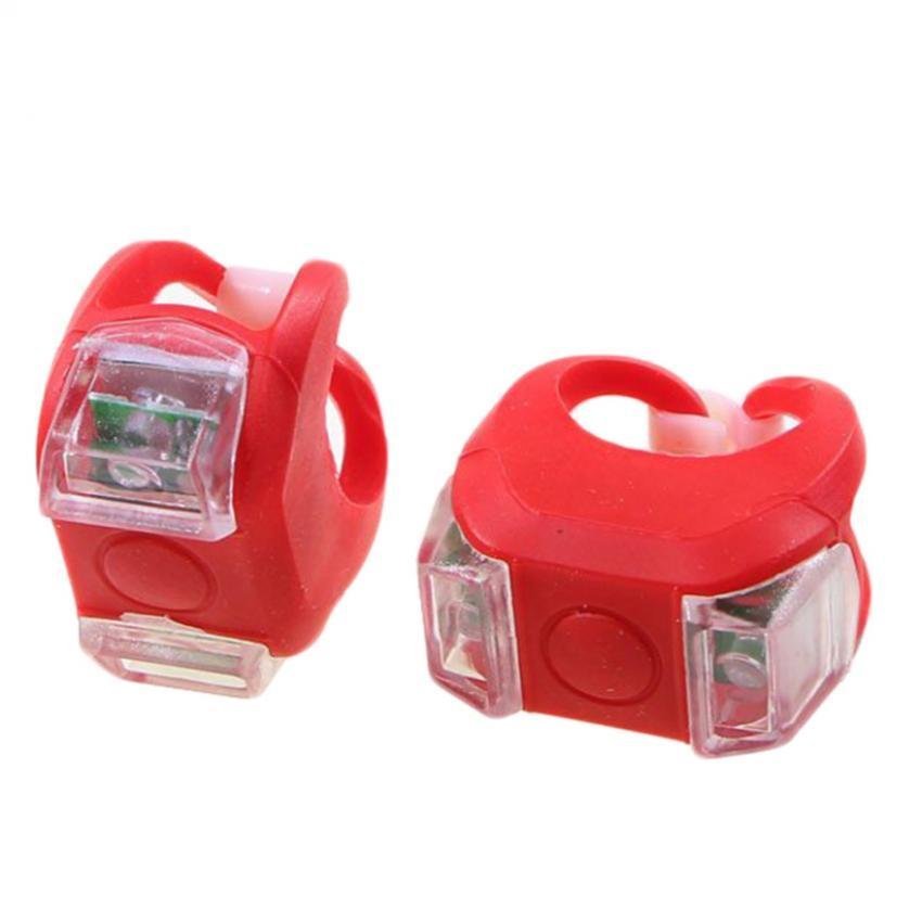 Kit Luci Bici HL-009 Emergenza 2 Led Bicicletta Faretto 2 Pz Linq