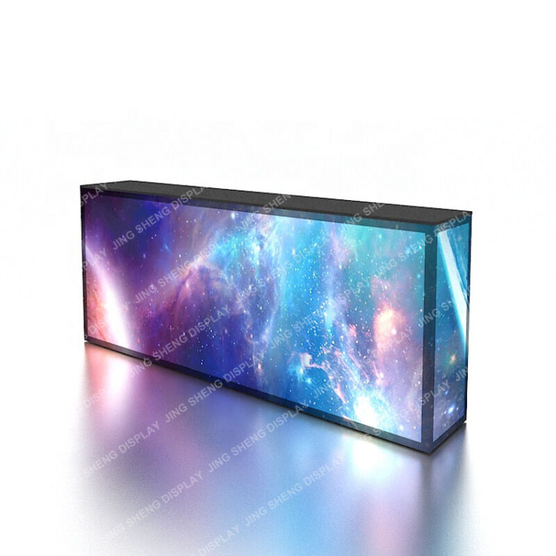 LED Backlight Trade Show Counters Display Table Podium with Custom Graphic Print