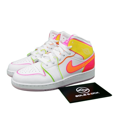 Nike Air Jordan 1 SE Mid Edge Glow CV4611-100 | eBay