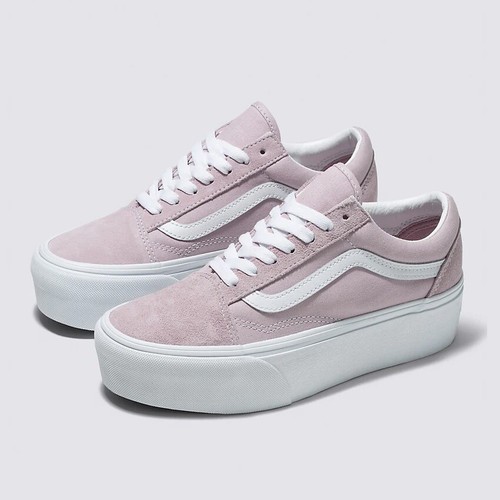 

VANS ЖЕНСКИЕ КРОССОВКИ OLD SKOOL STACKFORM Белый/Розовый КРОССОВКИ/ТУФЛИ, Lilac, VANS OLD SKOOL STACKFORM