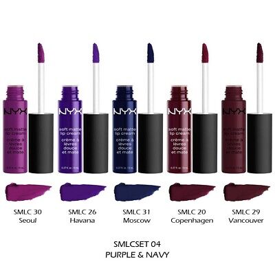 1 NYX Soft Matte Lip Cream Lipstick Set - Full size 1 NYX Soft Matte Lip Cream Lipstick Set - Full size