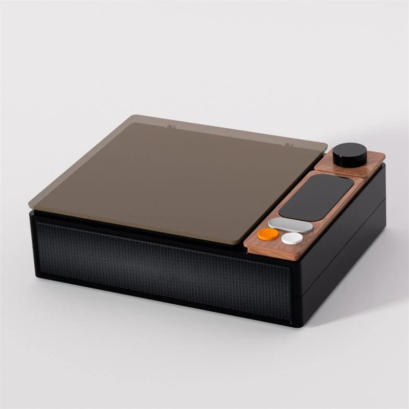 Retro Portable Idol Album CD Player Two-way Bluetooth Audio Player