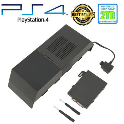 Data Bank Hard Drive Box Cover External Game 8TB Storage Capacity For Sony PS4