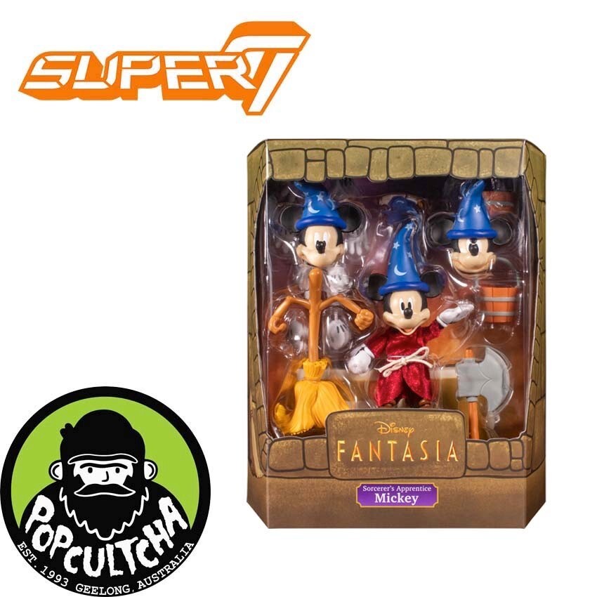 Fantasia Mickey Mouse フィギュア Disney Ultimates Fantasia Sorcerers Apprentice Mickey Mouse