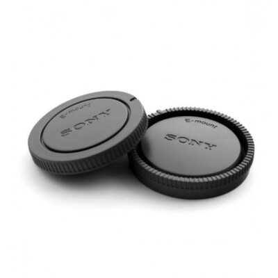 Rear Lens Cap + Camera Front Body Cover for Sony E Mount NEX A7 A7R Camera