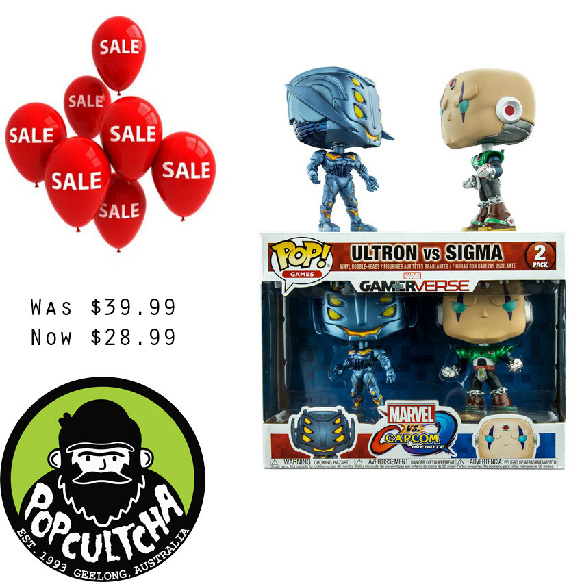 Marvel Vs. Capcom - Ultron vs Sigma Pop! Vinyl Figure 2-Pack