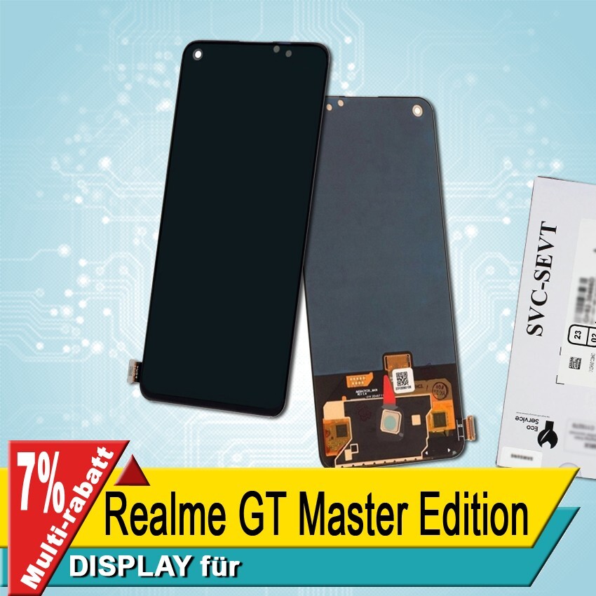 Display Für Realme GT Master Edition  Bildschirm Service Pack Schwarz