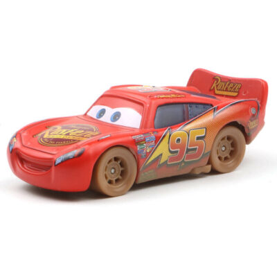 PIXAR New Cars 3 Mud Wheel Lightning McQueen  Latest Rare Style Diecast Toy Cars