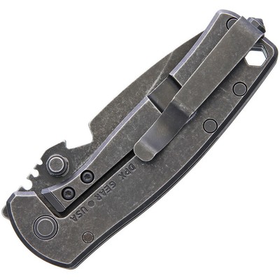 DPx Gear Knives HEST/F Urban Ti Black Flag DPHSF032