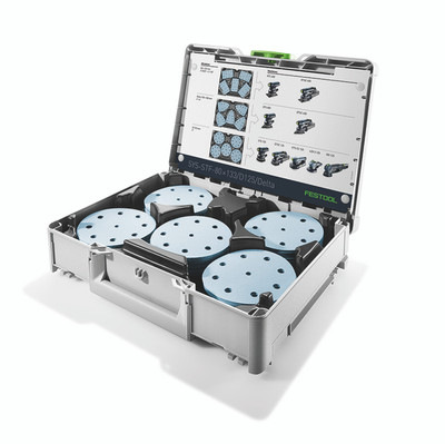 Festool 577126 SYS-STF D125 GR Abrasive Starter Set