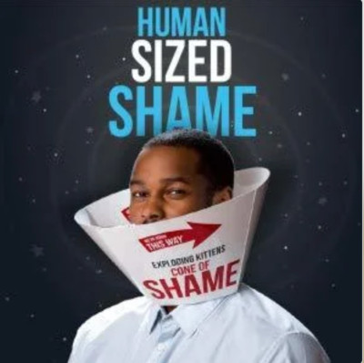 Exploding Kittens Cone Of Shame - Brand New - Imploding Kittens Extension