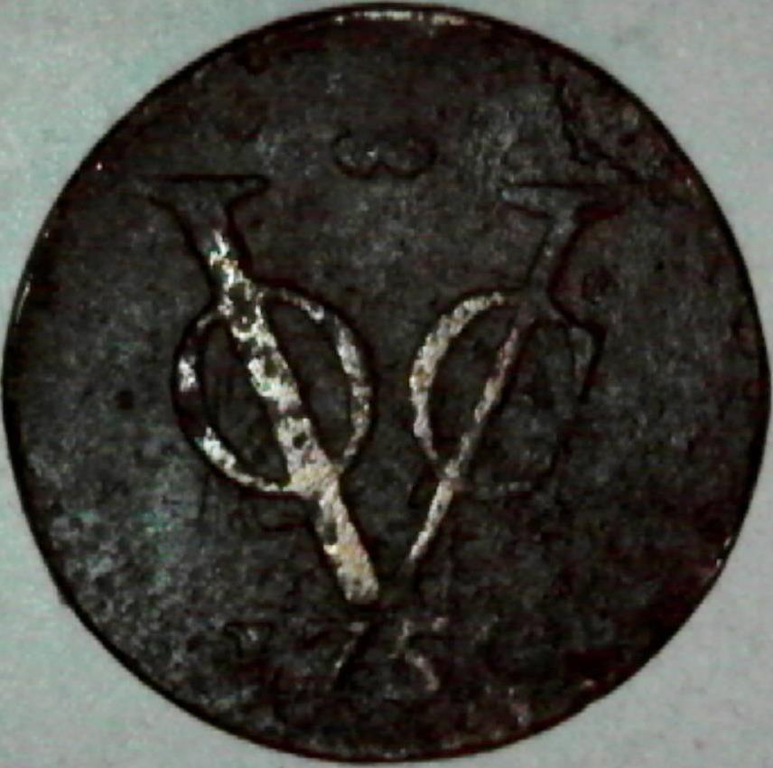 1750 1 Duit, Netherlands East Indies, KM# 70, circulated  2887