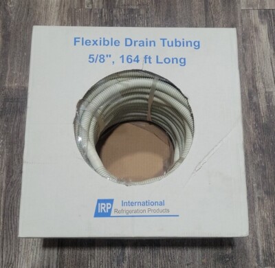 International Refrigeration Products Flexible Drain Tubing 5/8 164 ft Uv Resist