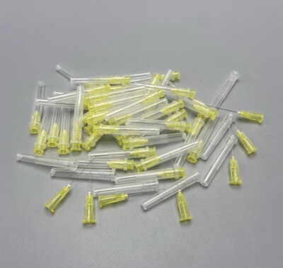 100pcs/Pack Dental Disposable Endo Irrigation Needle Syringe Tips 25G/27G/30G