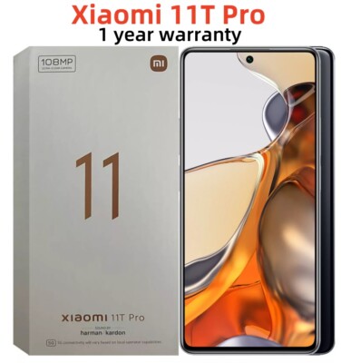 Xiaomi 11T Pro 5G 256GB +8GB 108MP Unlocked Android Global Smartphone New Sealed