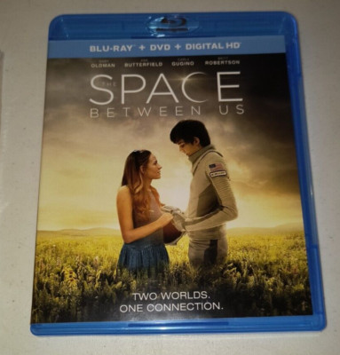 ''THE SPACE BETWEEN US'' Blu-ray/DVD YA Sci-Fi Romance Asa Butterfield Gary Oldman