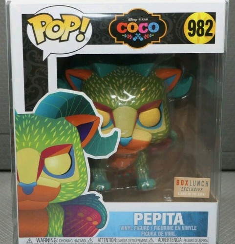 Funko Pop Disney COCO 982 Pepita 6'' BoxLunch Glow-in-the