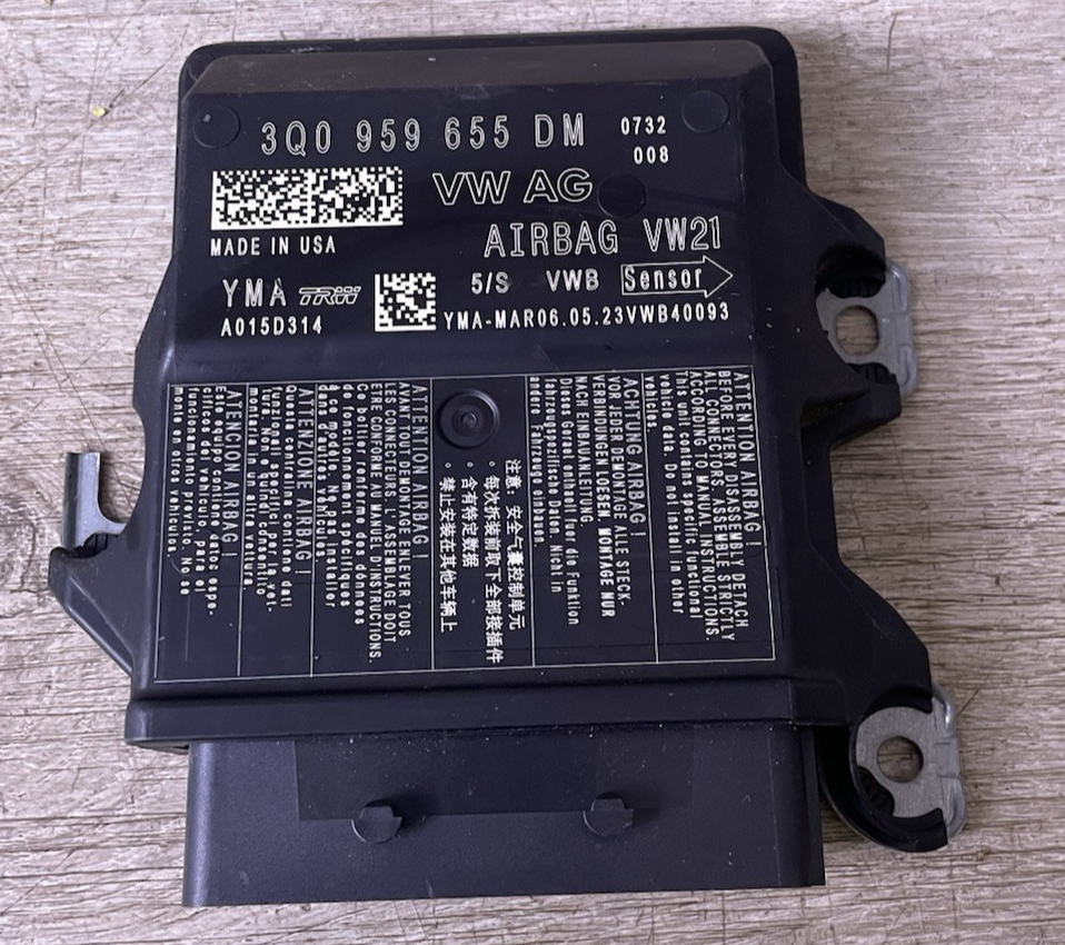 2021-2023 V.W ATLAS Control Module ASSY OEM Part# 3Q0959655DM